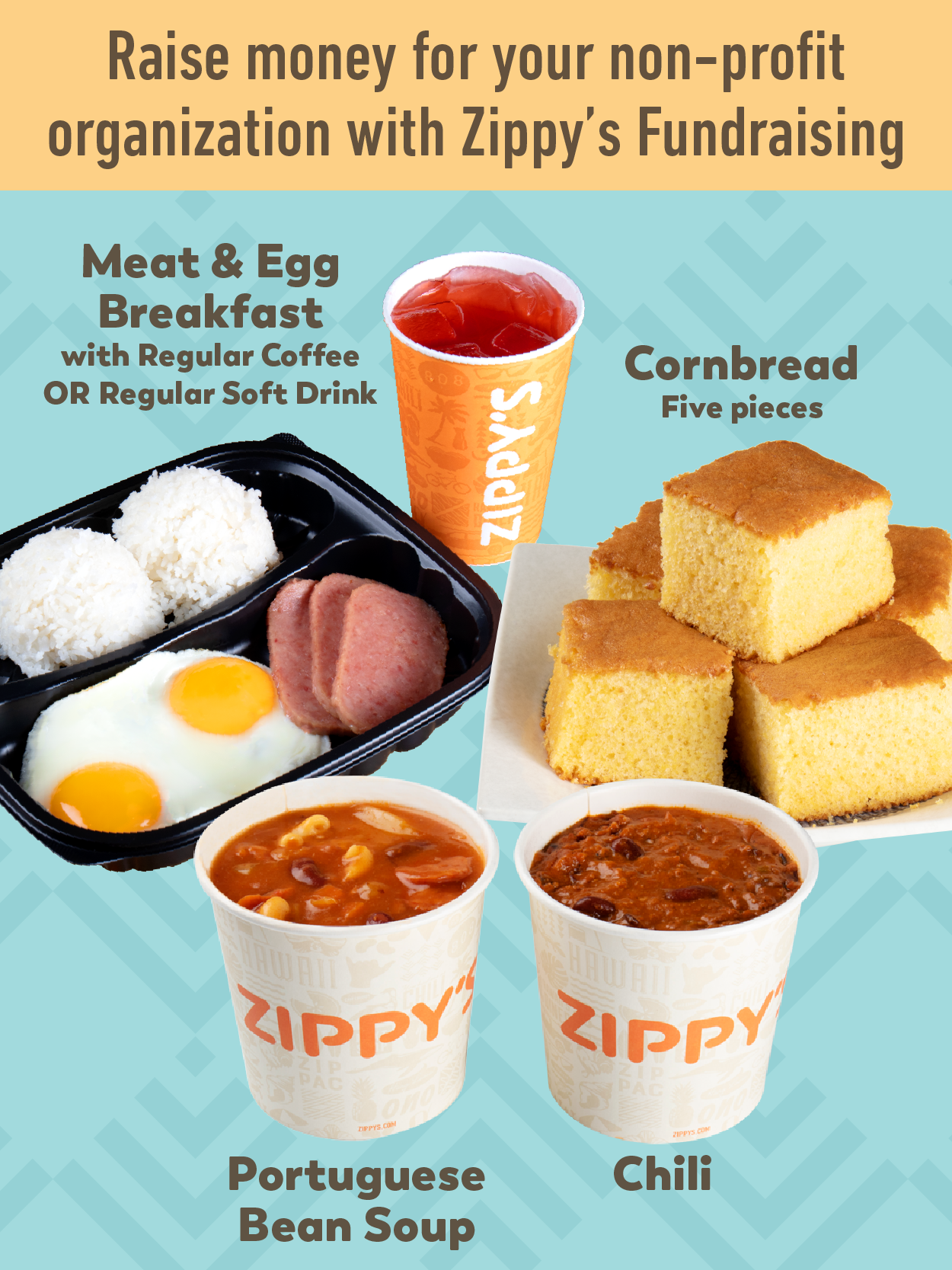 Everyone's favorite fundraiser Zippy's